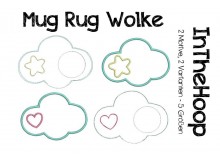 ITH - Wolke Mug Rugs